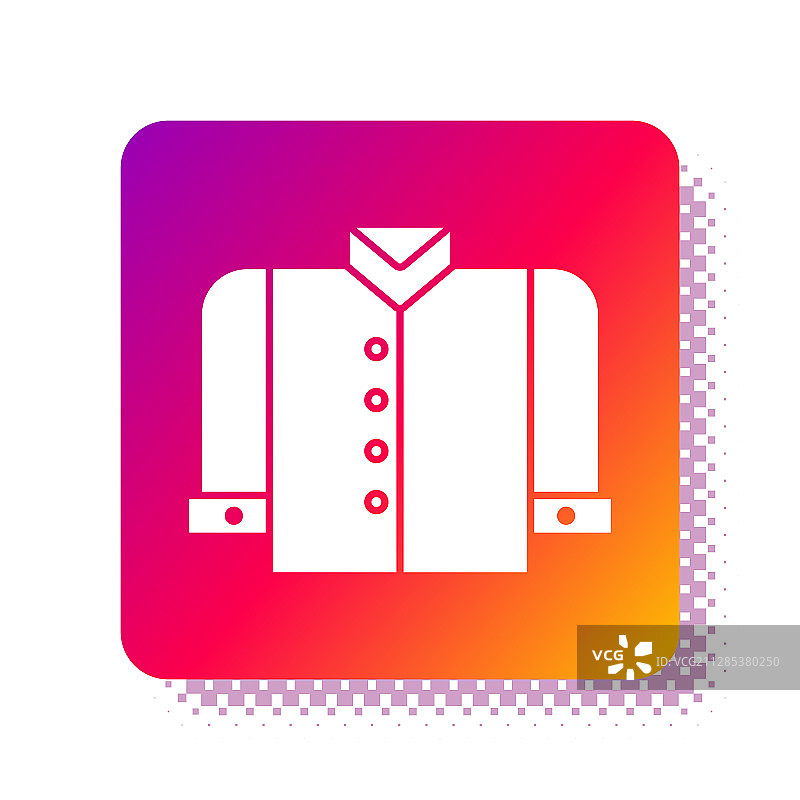 白色T恤图标，白色背景图片素材