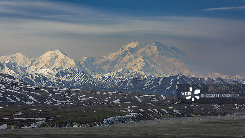 美国阿拉斯加州希利山景图片素材