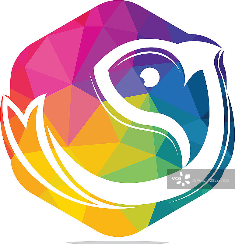 鱼标志设计钓鱼标志概念图片素材