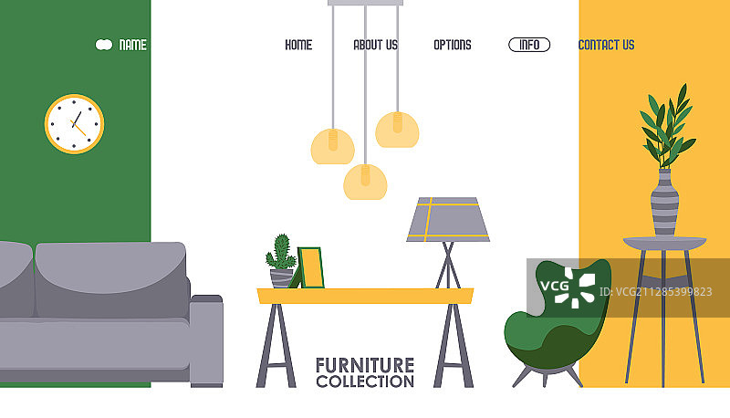 家具店网站设计图片素材