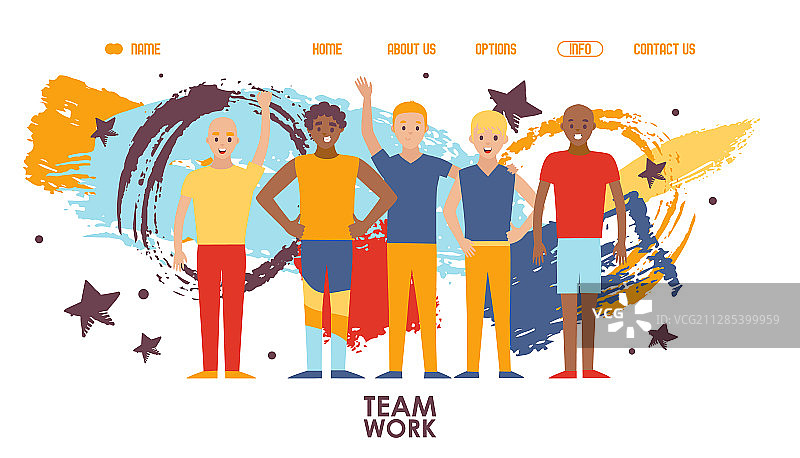 运动队网站设计图片素材