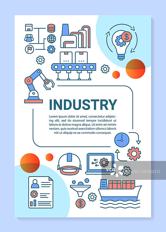 高效生产宣传册模板布局图片素材