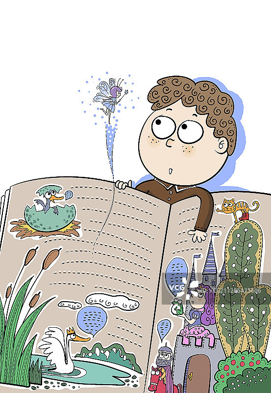 阅读童话吧图片素材