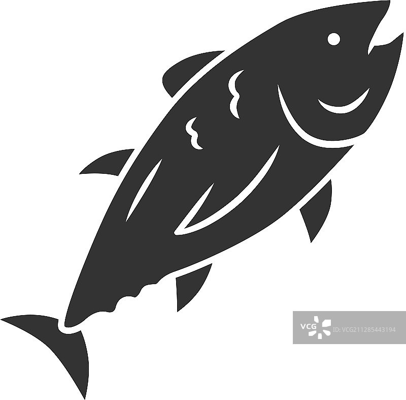 游泳海洋鱼类水下环境金枪鱼标志图片素材