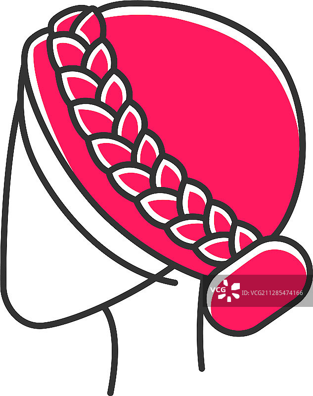 女性发型颜色专业图标图片素材