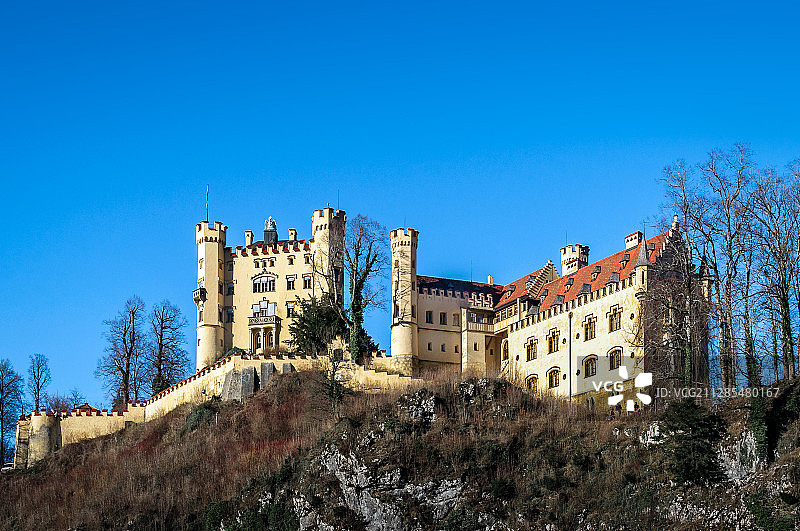 德国 高天鹅堡（又称旧天鹅堡）图片素材