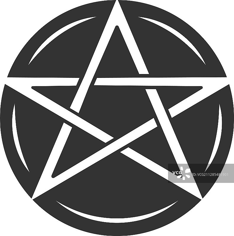 五角星符号图标神秘仪式五角星恶魔图片素材