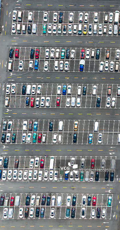 杭州拱墅区的废弃停车场图片素材