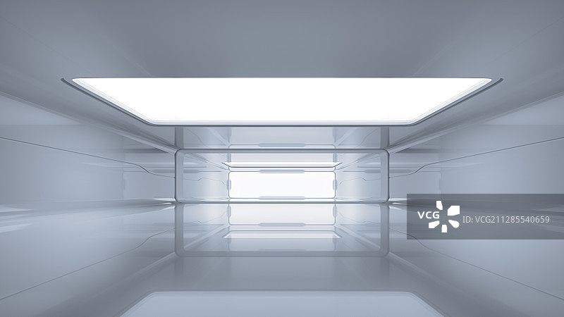 三维渲染科技空间场景图片素材