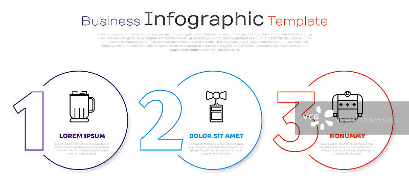 热巧克力棉花糖杯线条组合图片素材