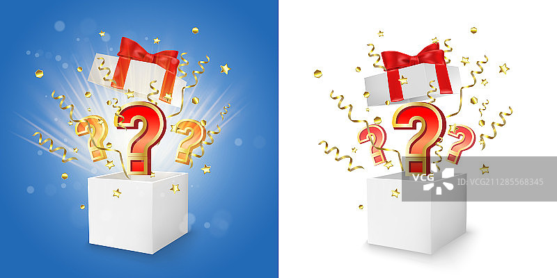 用于banner海报的问题框概念图片素材