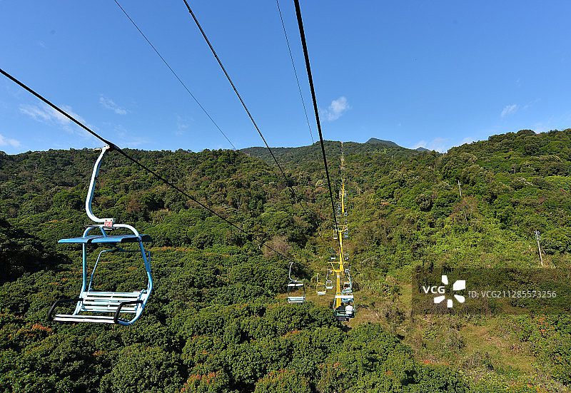 罗浮山缆车图片素材