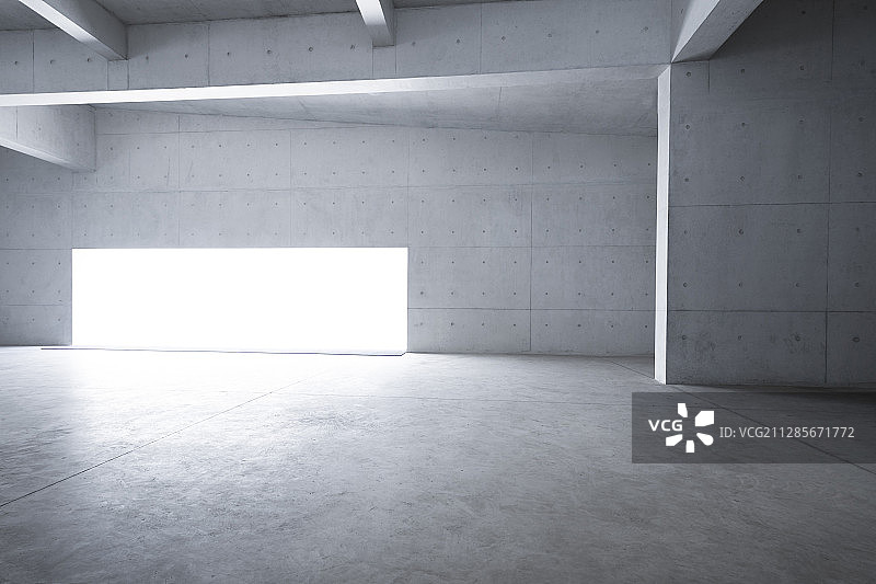 混凝土停车场图片素材