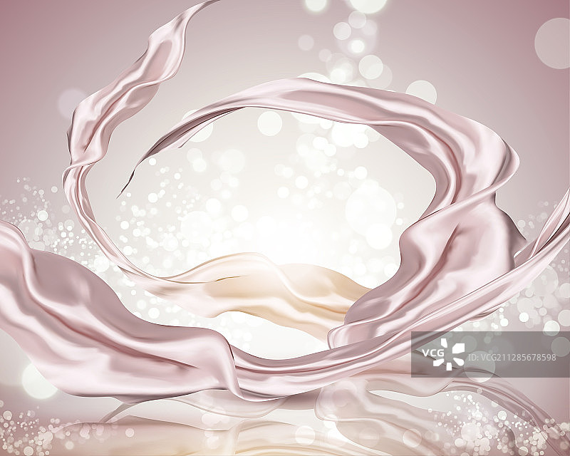 布料光芒背景素材矢量图片素材