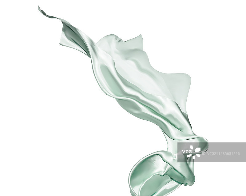 绿色布料素材矢量图片素材