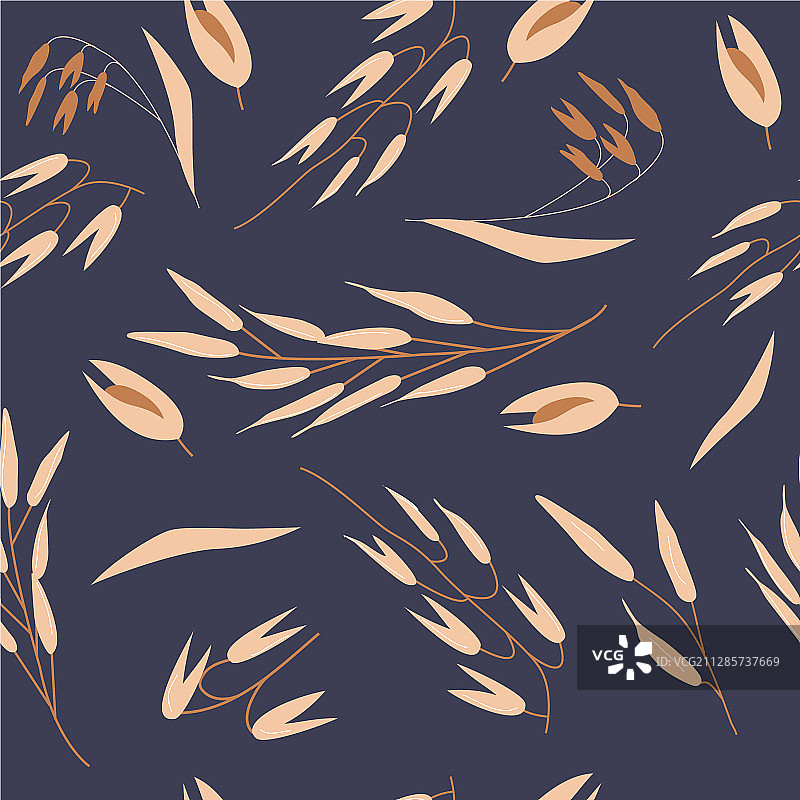 手绘无缝图案2图片素材