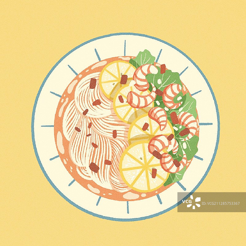 酸辣拌面图片素材