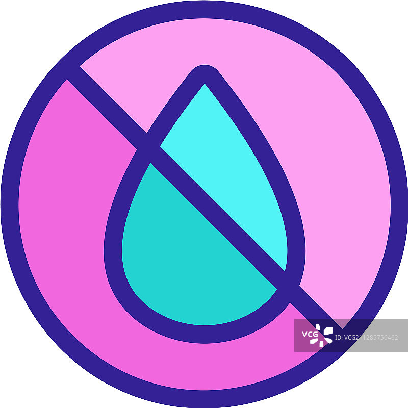 防水图标轮廓图片素材