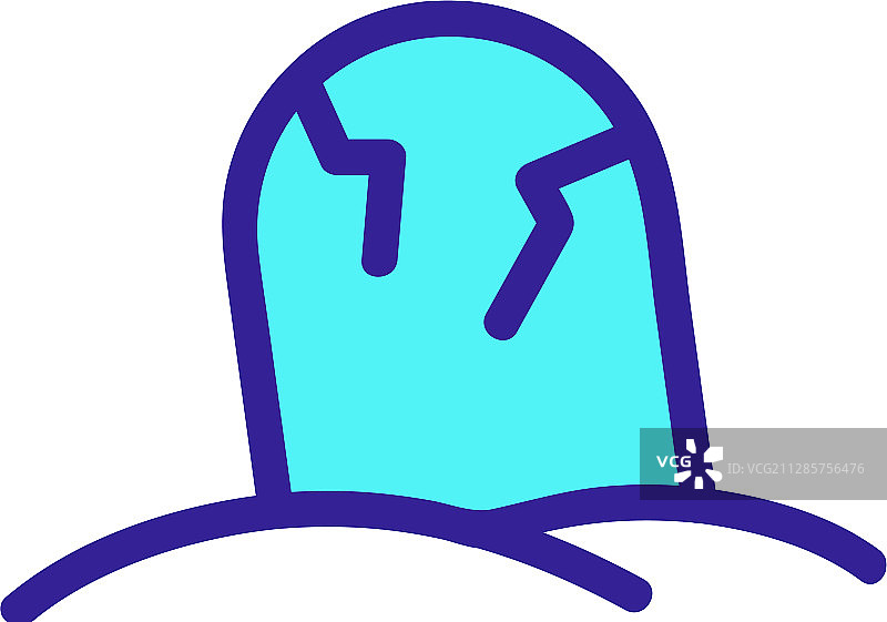 墓碑纪念碑图标图片素材