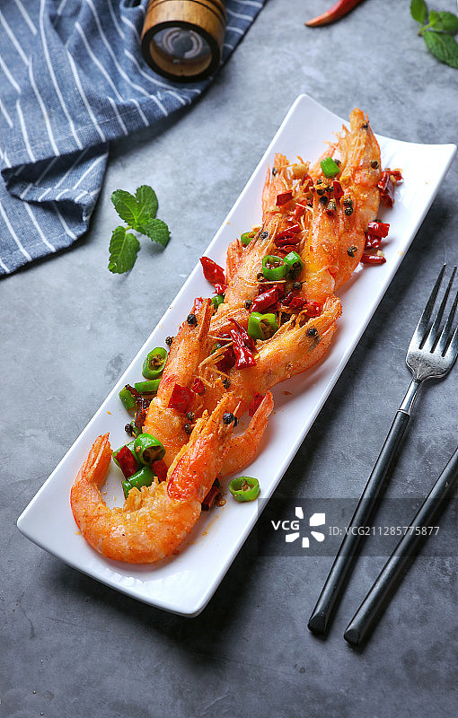 香辣虾图片素材