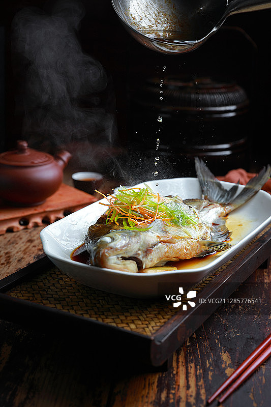 清蒸武昌鱼图片素材