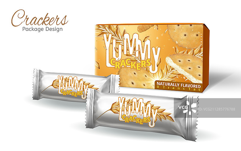 小麦饼干包装素材图片素材