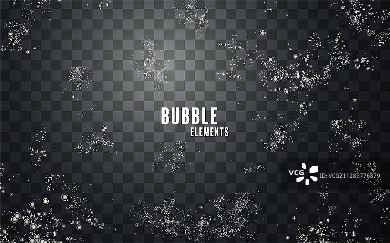 泡沫元素素材图片素材