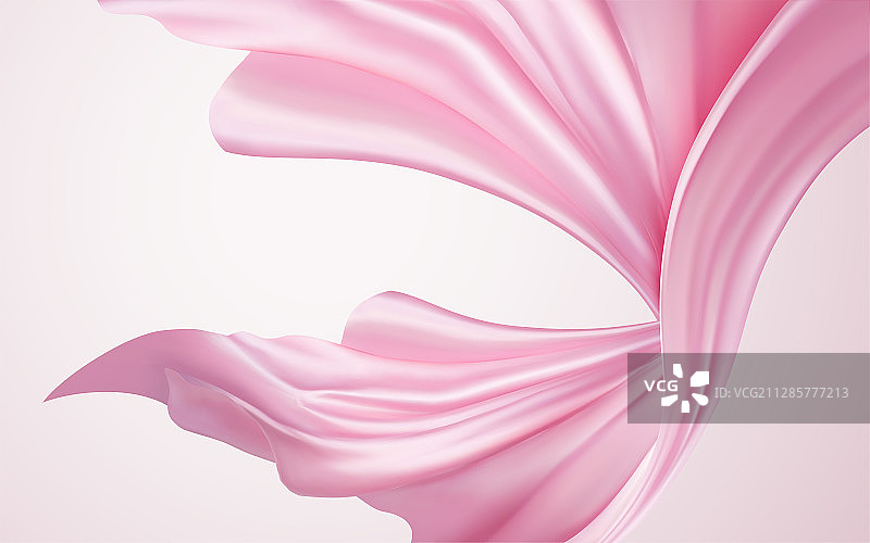 轻柔布料飘逸素材矢量图片素材