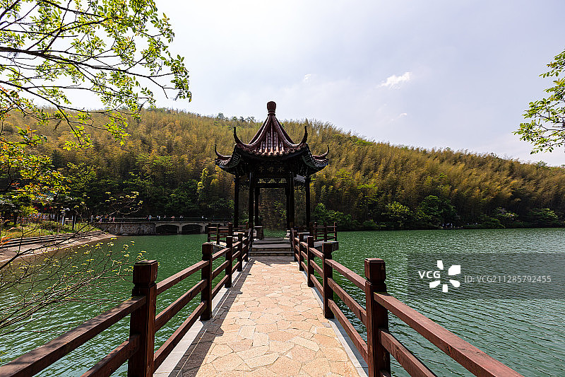 江苏省宜兴市竹海风景区风光图片素材