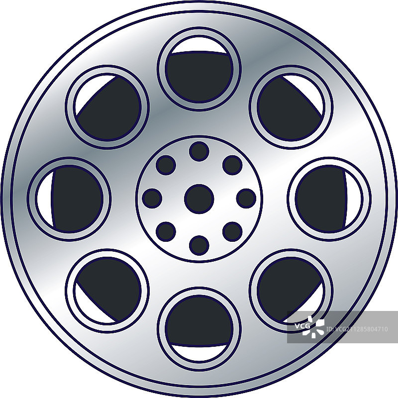 电影胶片磁带图标图像图片素材