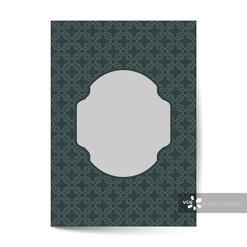 奢华菜单封面设计图片素材