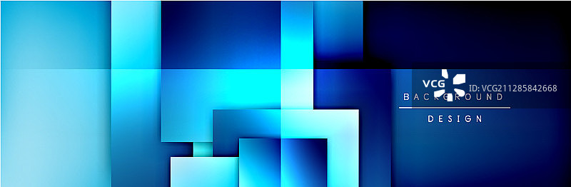 正方形形状构成几何抽象图片素材