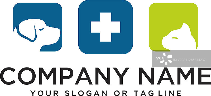 关爱猫狗健康Logo设计图片素材