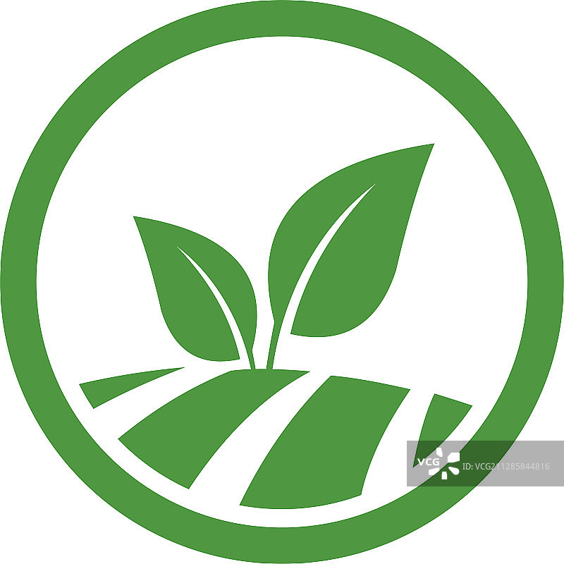 简约现代农业标志设计图片素材