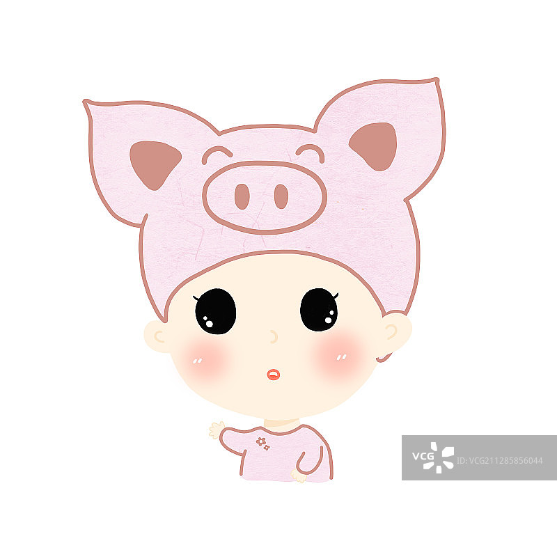 女孩头像图片素材