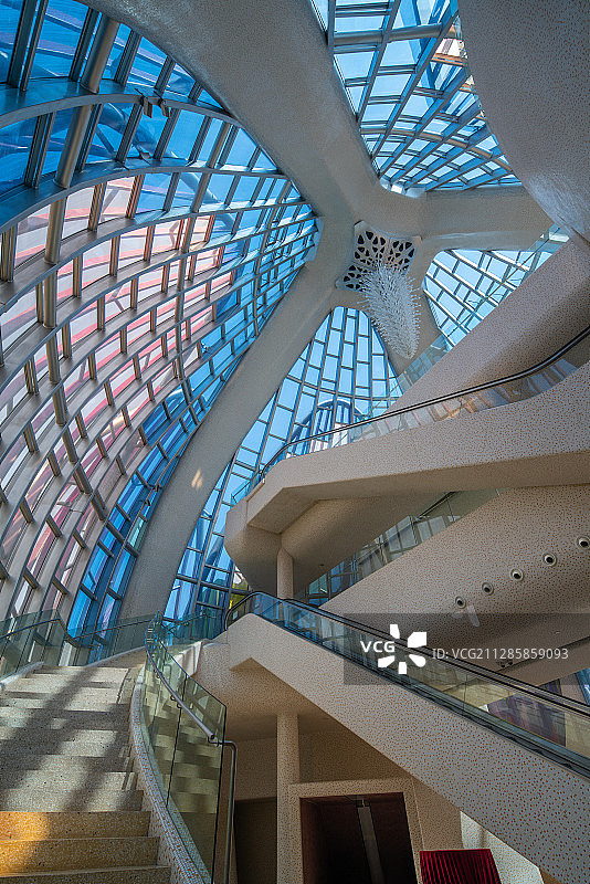 莲花馆内景图片素材