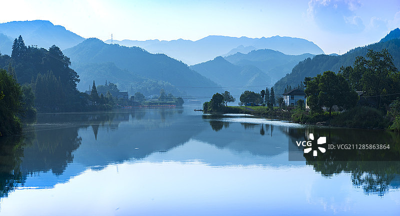 江南山水图片素材