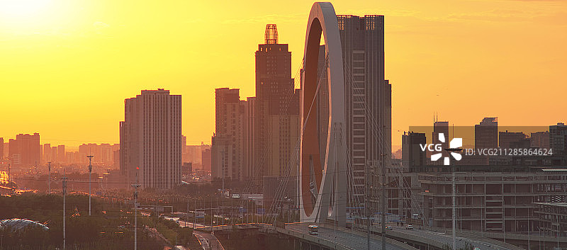 吉林四平城市风光图片素材