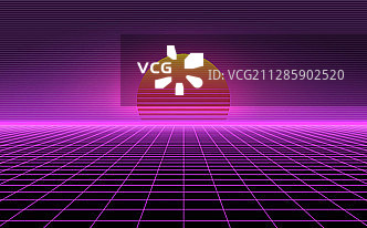 未来主义复古背景，80年代风格图片素材