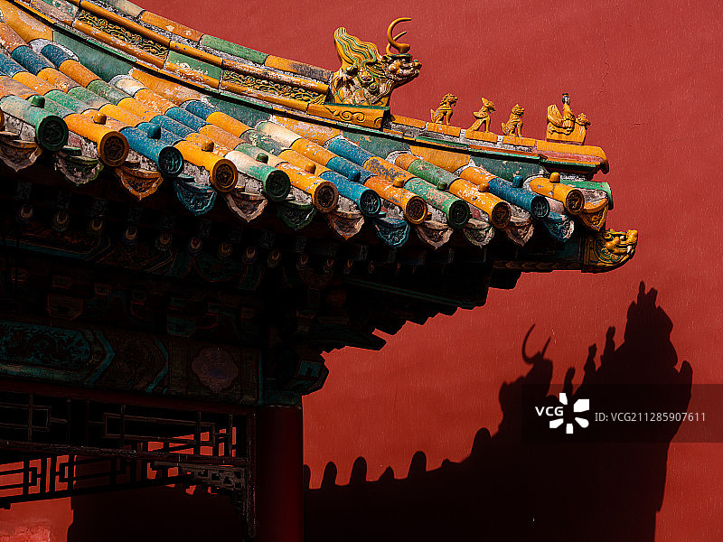 晴日故宫图片素材