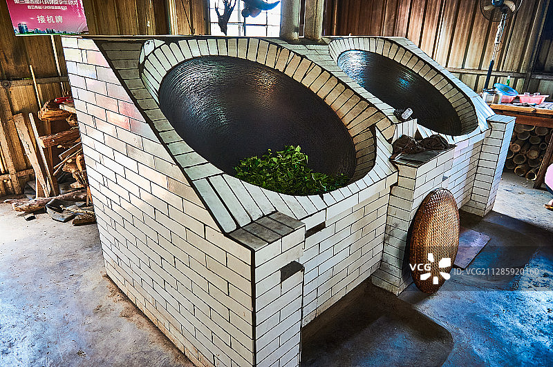 普洱茶初制所图片素材