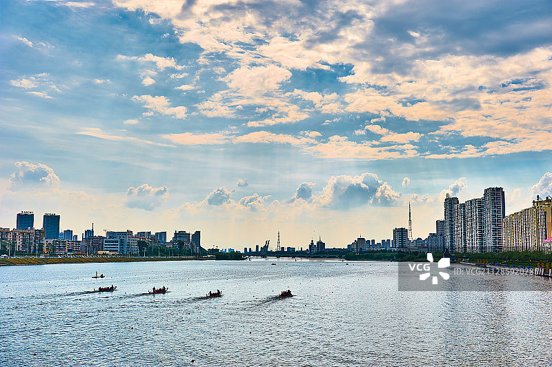 赛龙舟图片素材