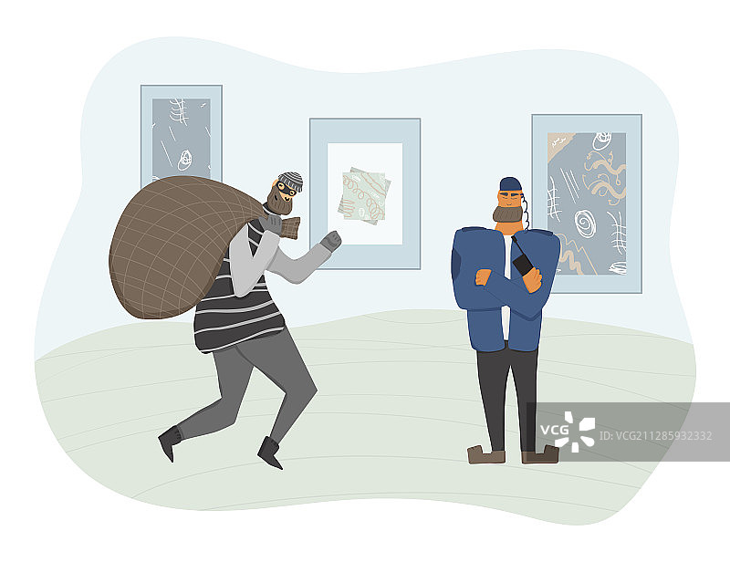 保安人员概念设计图片素材