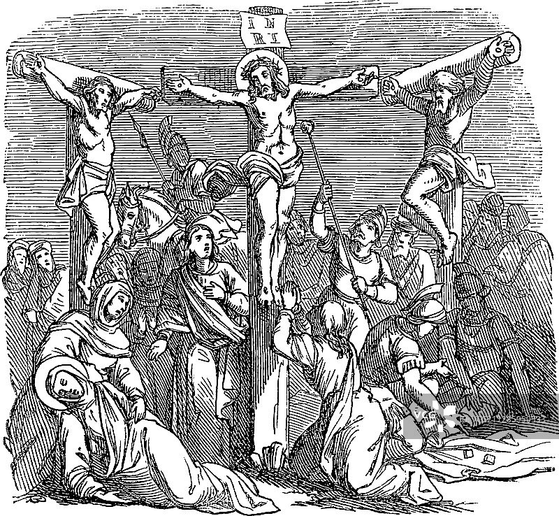 复古宗教圣经绘画图片素材