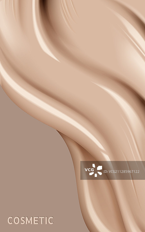 粉底液塗抹質地素材图片素材