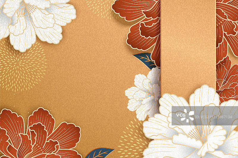 牡丹花背景图片素材