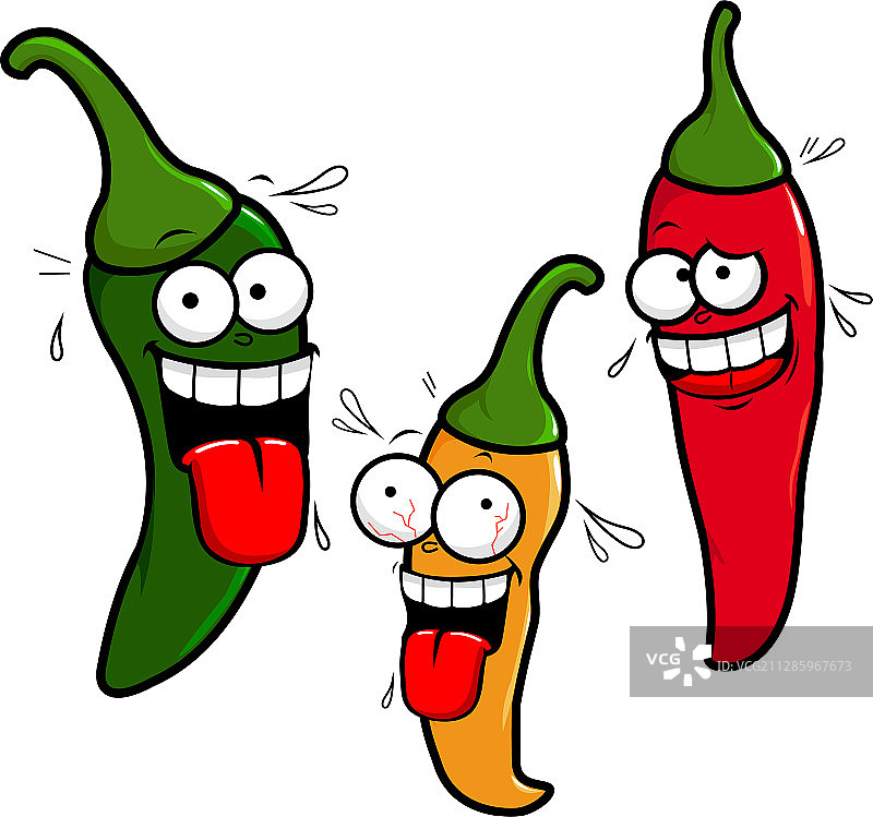 卡通辣椒图片素材