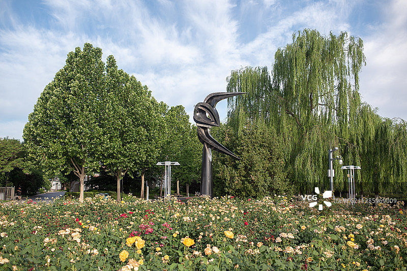 北京国际雕塑公园图片素材
