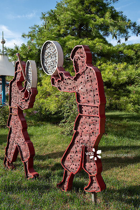 北京国际雕塑公园图片素材