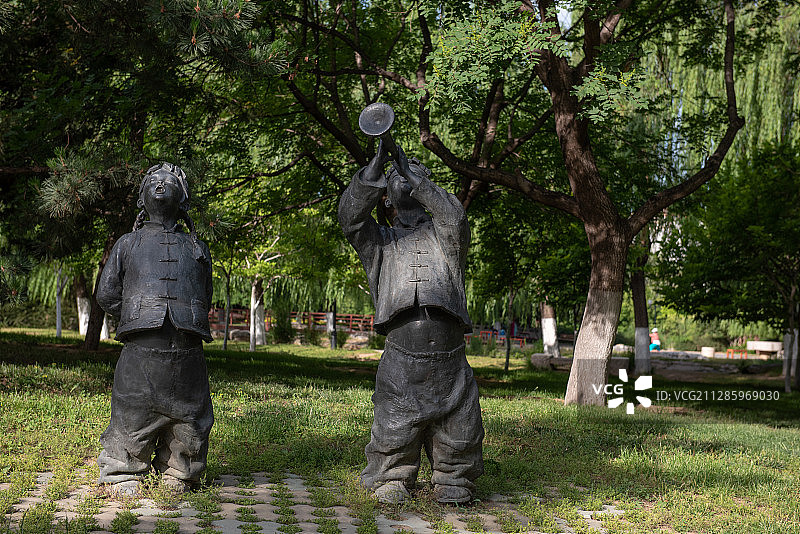 北京国际雕塑公园图片素材